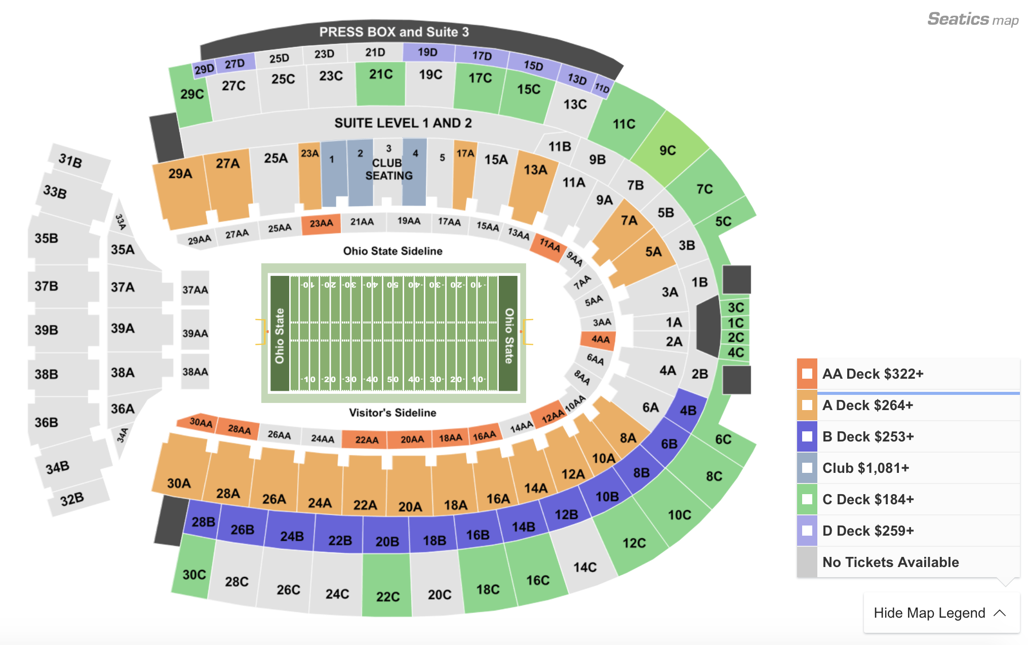 Where to find the cheapest Ohio State vs. Penn State tickets at Ohio